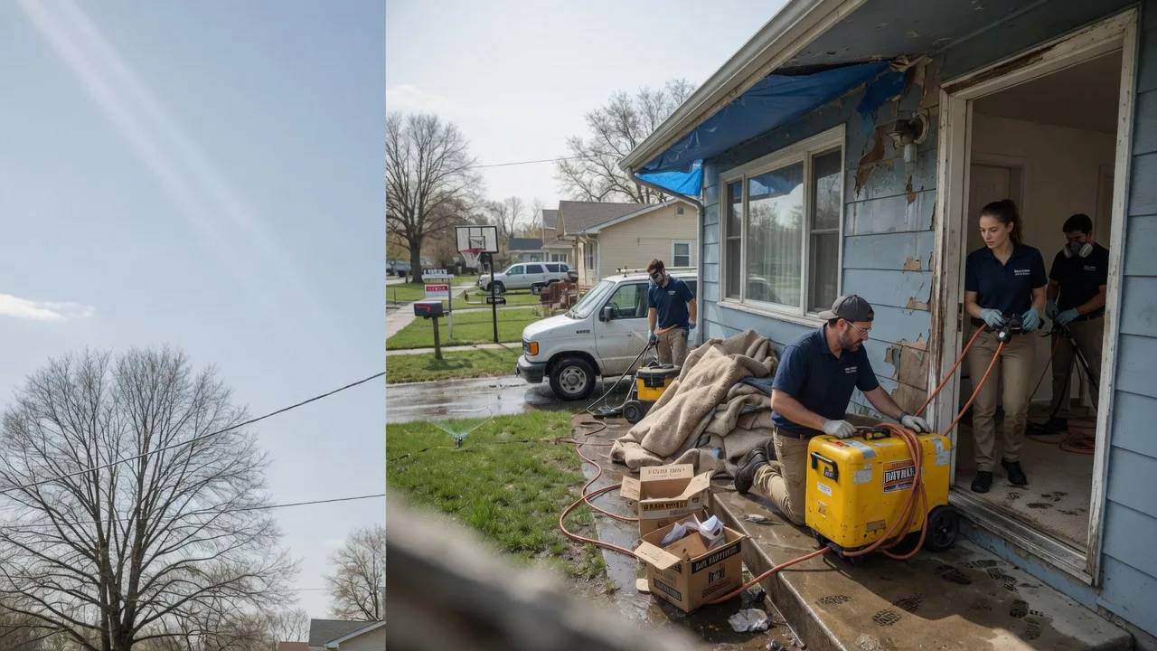 Basement Flood Cleanup in Moscow, TN near me